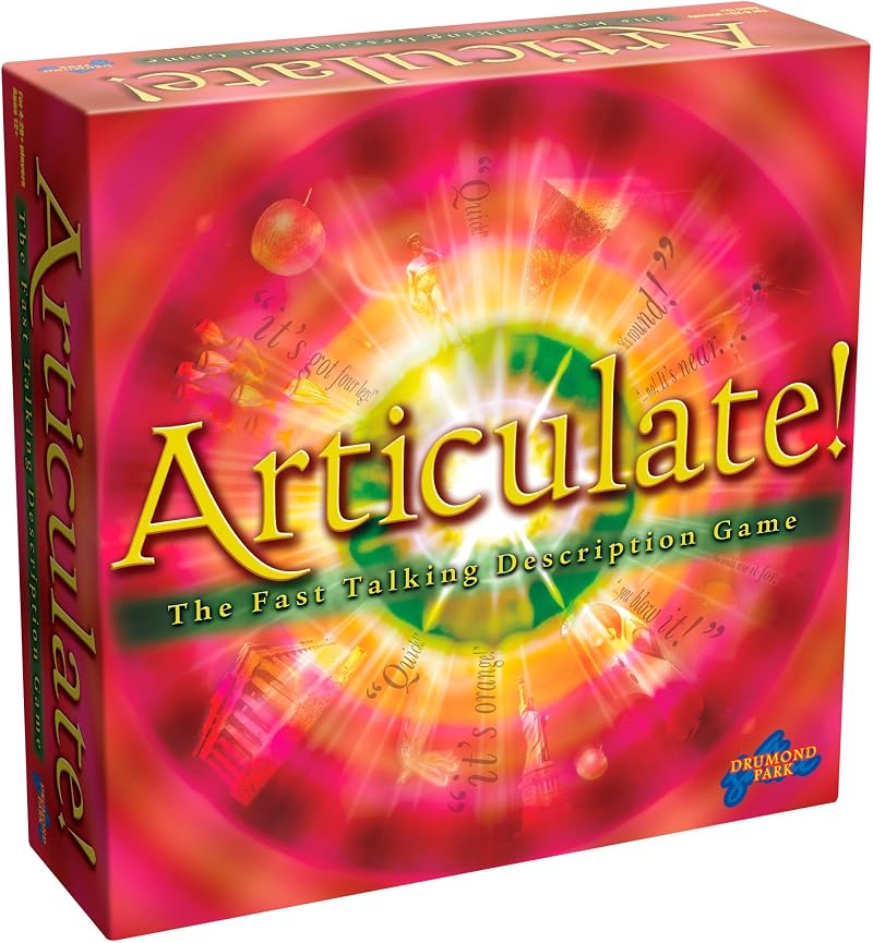 Drumond Park Articulate! Family Board Game 4-20+ Players 12+ Description Party
