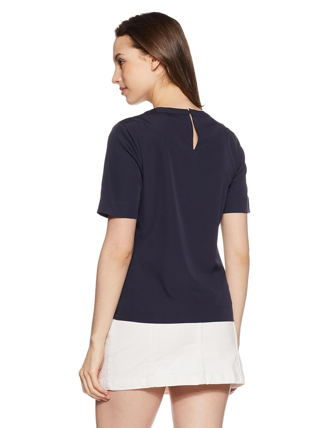marks & spencer women's regular fit linen top