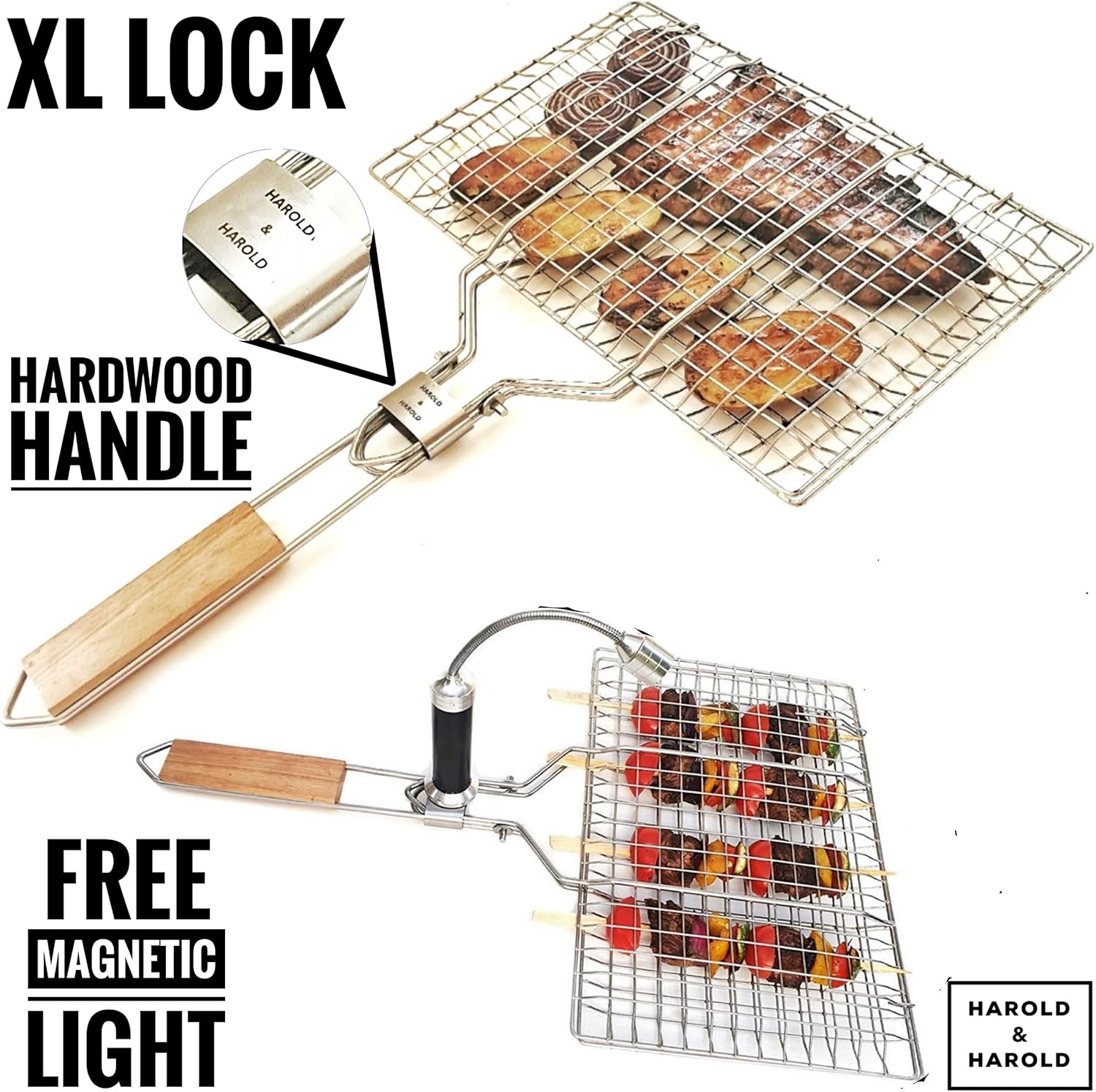 Harold & Harold Fish Grill Basket with Free