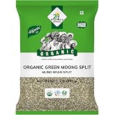 Organic Green Moong Split (Chilka) 2 LB