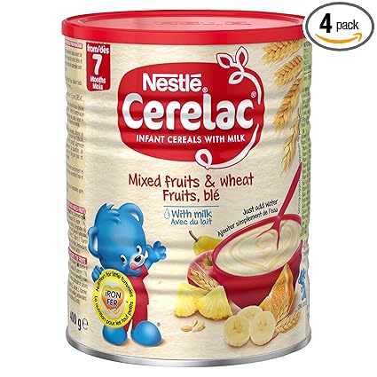 mixing baby cereal with whole milk