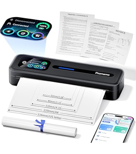 Amazon.com: Brother PocketJet PJ763MFi Direct Thermal Printer