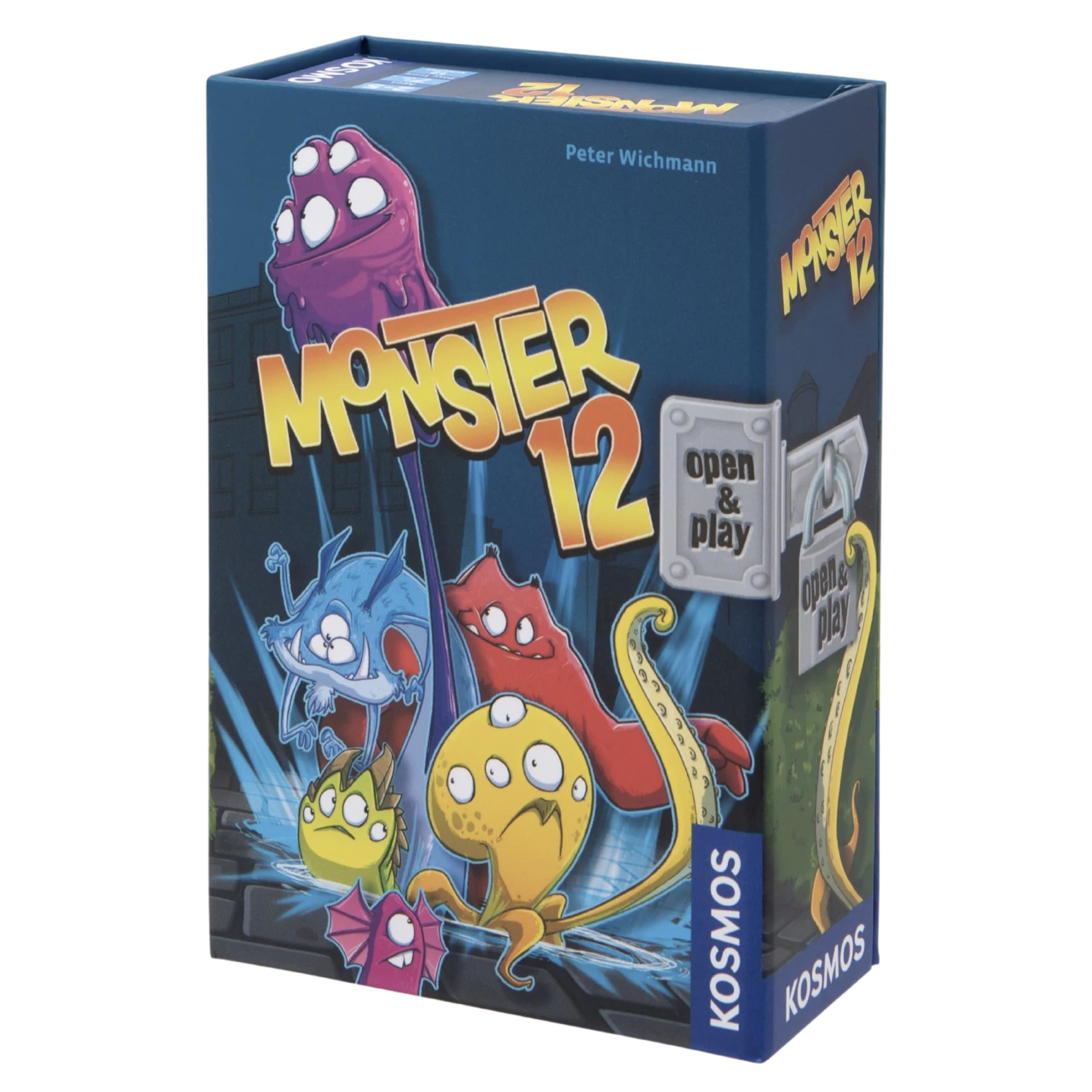 Thames & Kosmos Monster 12: Open & Play, Fun Card Game, Family Games for Game Night, Board Games for Adults and Kids, For 2 to 5 Players, Age 7+ — image 1