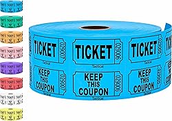1000 Tacticai Raffle Tickets, Blue