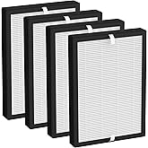 4 Packs GL-FS32 Replacement Filter Compatible with MOOKA GL-FS32, KOIOS GL-FS32 & Azeus GL-FS32 Air Cleaner Purifier, 3-in-1 Filter