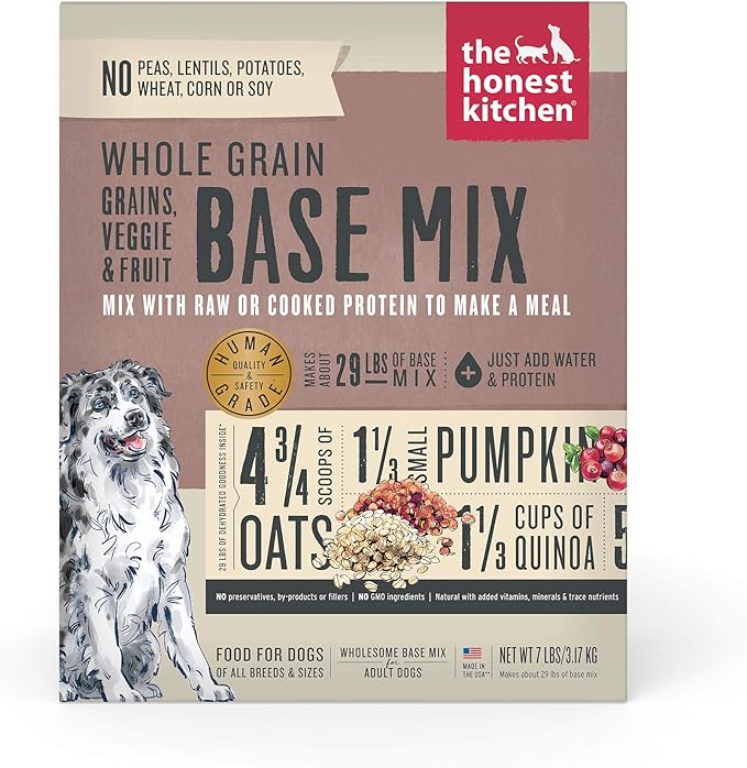 The Honest Kitchen Whole Grain, Veggie & Fruit Base Mix