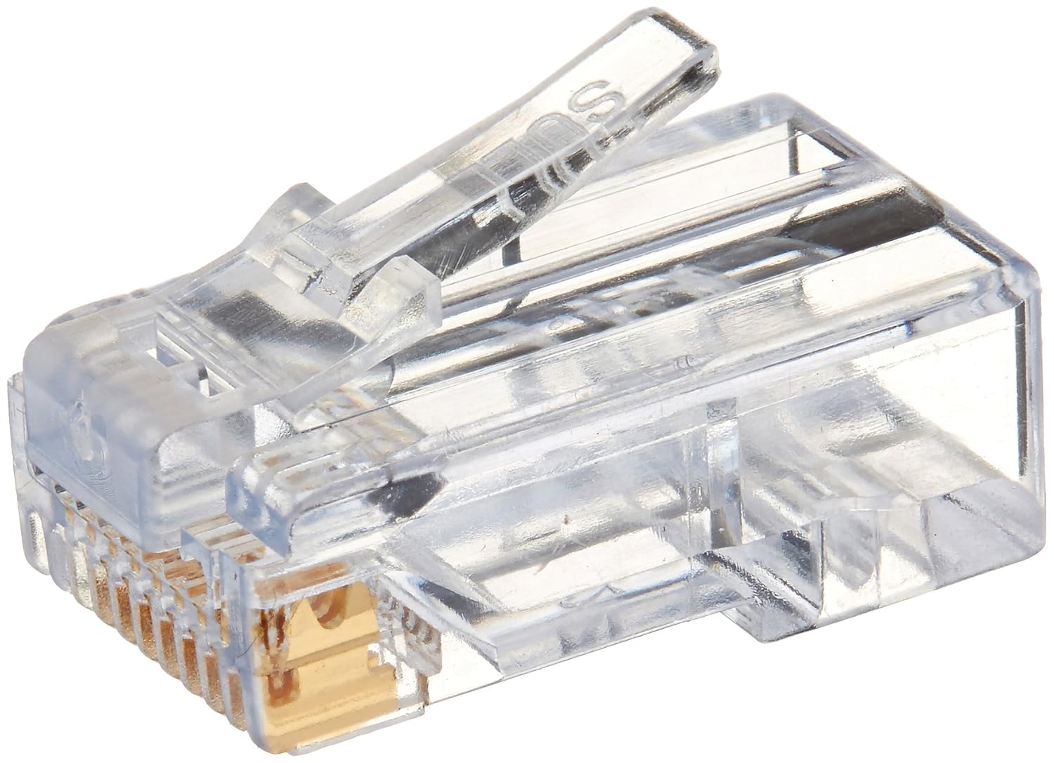 Platinum Tools 100010B EZ-RJ45 Cat6 Connector, 100-Pack