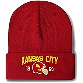 Beanie for Men Women Vintage Embroidered City Hats Apparel Gifts Classic Sport Beanie
