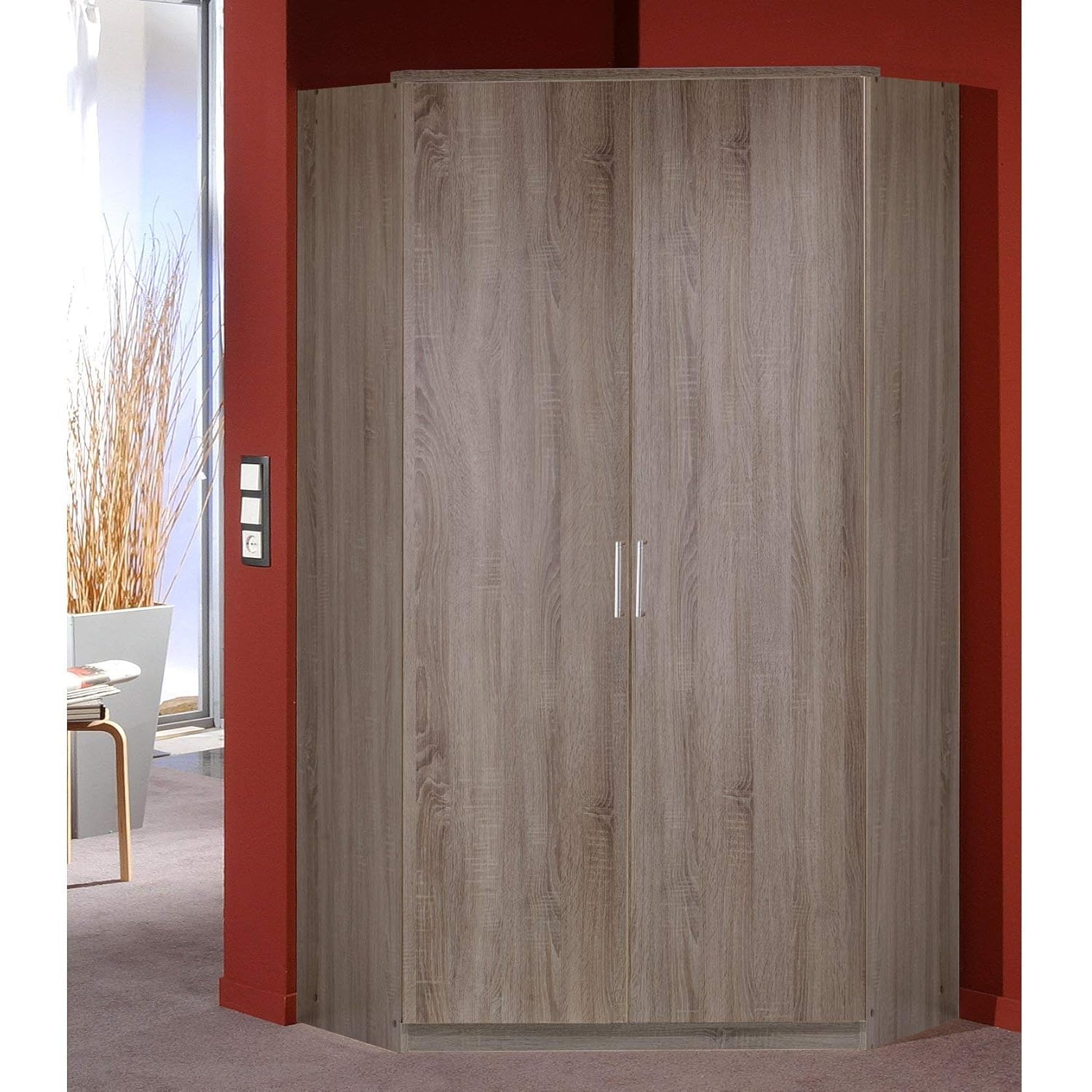 Bedroom Furniture Front Imitation Montana Oak Wimex 130511 2 Doors