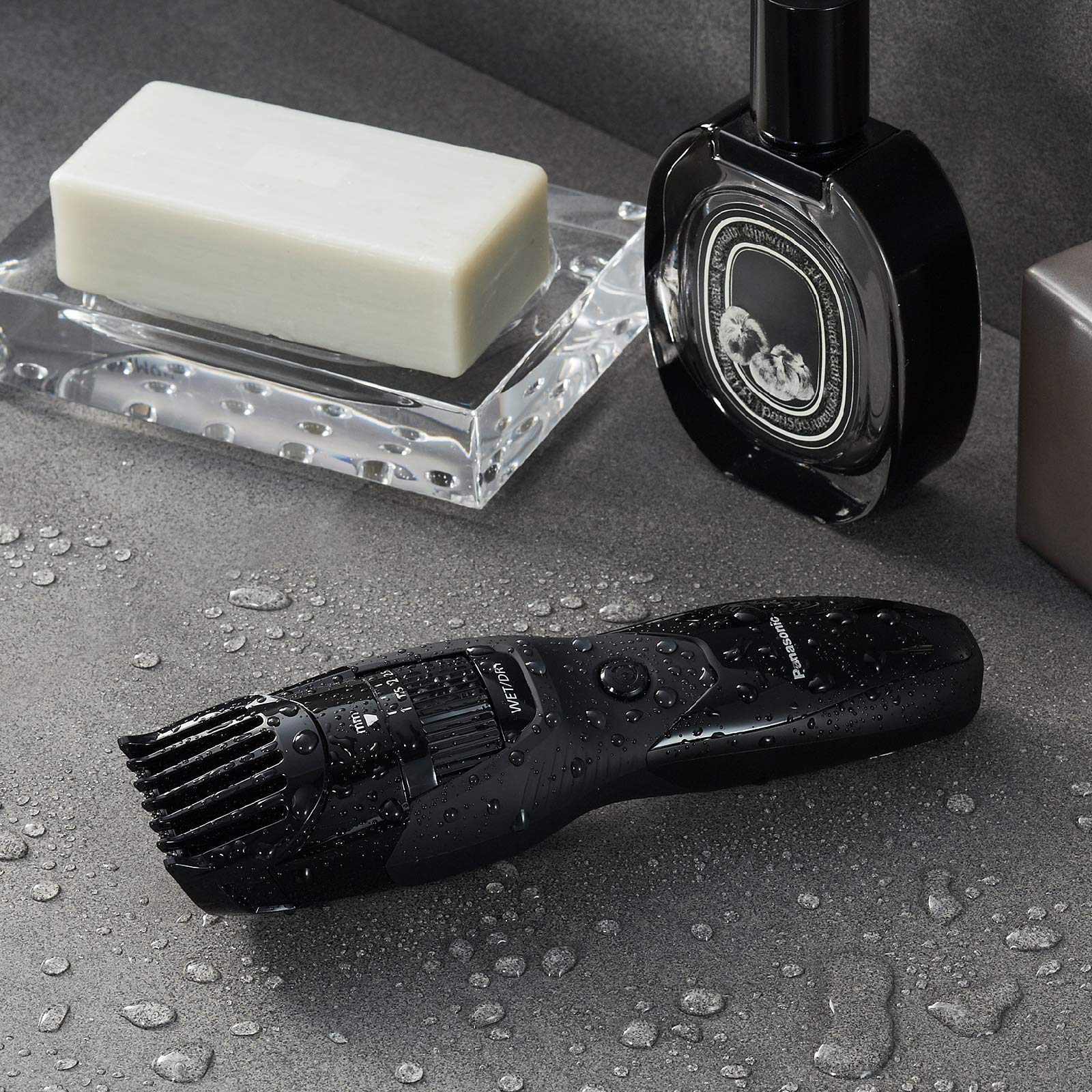 Panasonic ER-GB43 Bartschneider mit 20 Längeneinstellungen (0.5-10 mm), inklusiv Ladestation schwarz 5