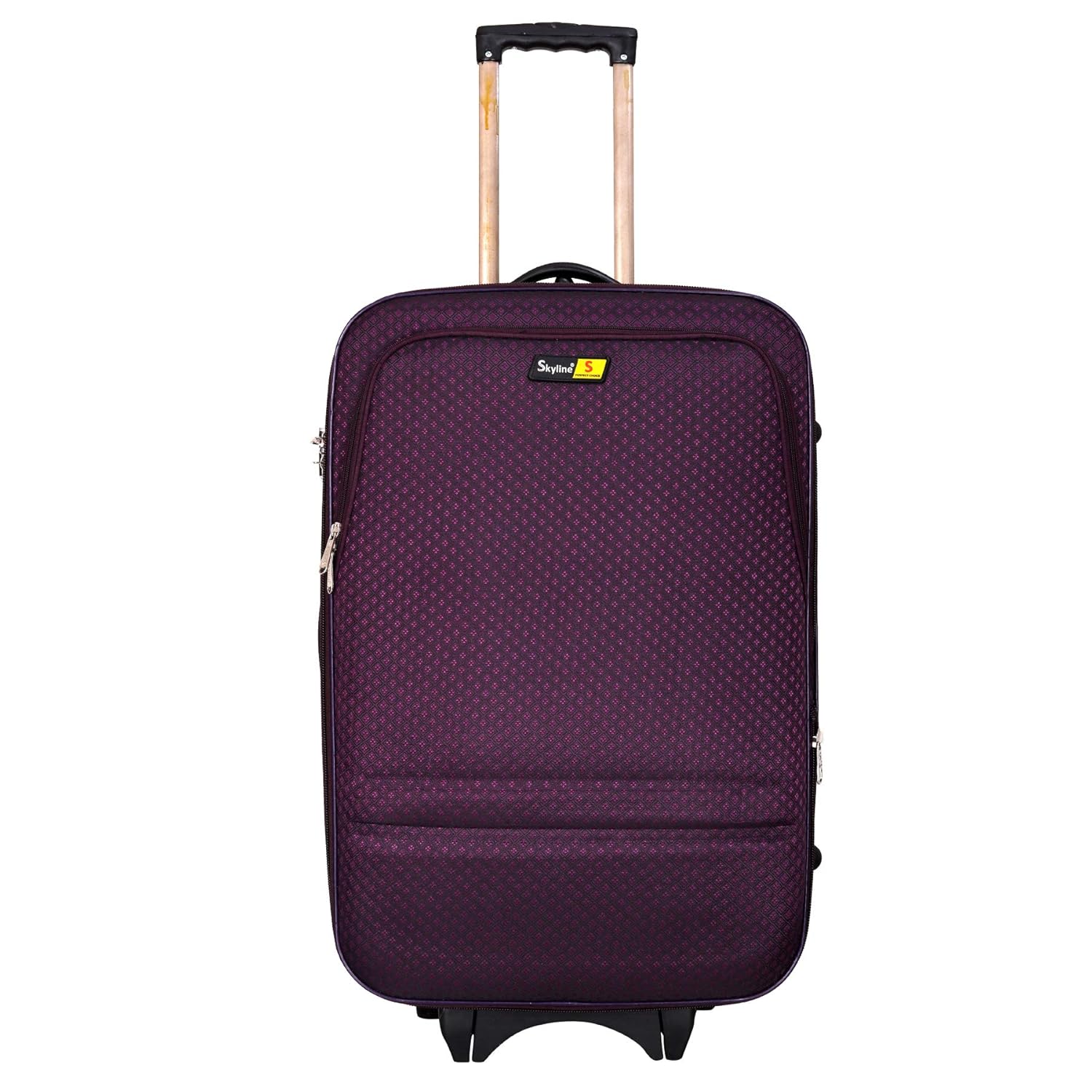 skyline luggage purple