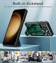 FNTCASE for Samsung Galaxy S23 Phone Case: Military