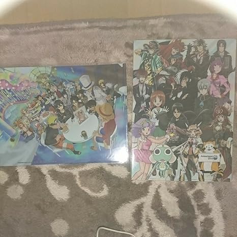 Amazon アニメジャパン クリアファイル2種類セット14と15コナン Naruto One Piece 進撃の巨人 ソードアートオンライン トレカ 通販