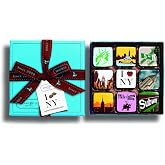 Mariebelle New York Ganache Chocolate 9-Piece Box | Single-Origin Chocolate