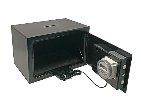 Genie Hand Zeitschloss Safe Tresor Mit Einwurfschlitz