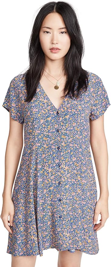 coast blue dawn full midi dress