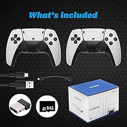 Hikonia Retro Game Console with 20000 Games,Plug