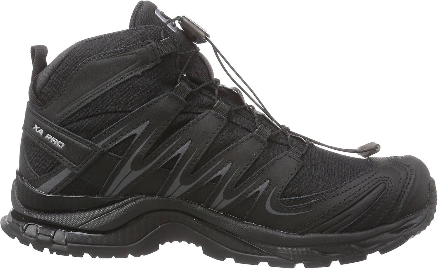 サロモン トレッキングシューズ Xa Pro Mid Gore Tex W エックスエー プロ ミッド ゴアテックス レディース Black Black Asphalt 22 5cm Salomon サロモン ハイキング トレッキングシューズ Amazon