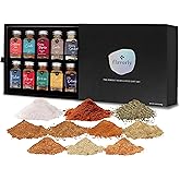 Herb & Spice Gift Set for Men – 100% Natural, Handpicked Spice & Seasonings Gift Set Made in the USA for Your Dad, Boyfriend,