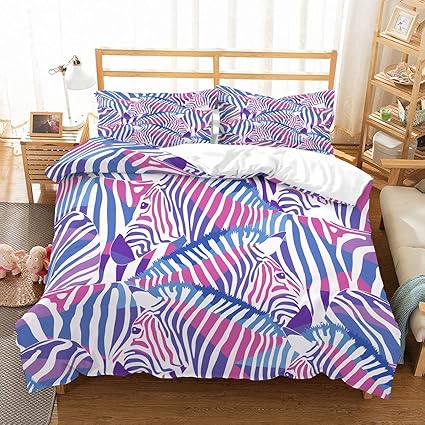 Amazon Com Patatino Mio Animal Print Duvet Cover Queen 3d