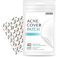 Avarelle Acne Absorbing Cover Patch Hydrocolloid Spot Treatment with Tea Tree Oil, Calendula Oil and Cica, Vegan…