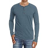 Sailwind Mens Henley Long Sleeve T-Shirt Cotton Casual Shirt