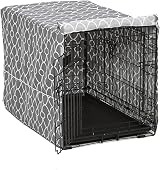 MidWest Homes for Pets Medium Dog Crate Cover with Teflon Protector
