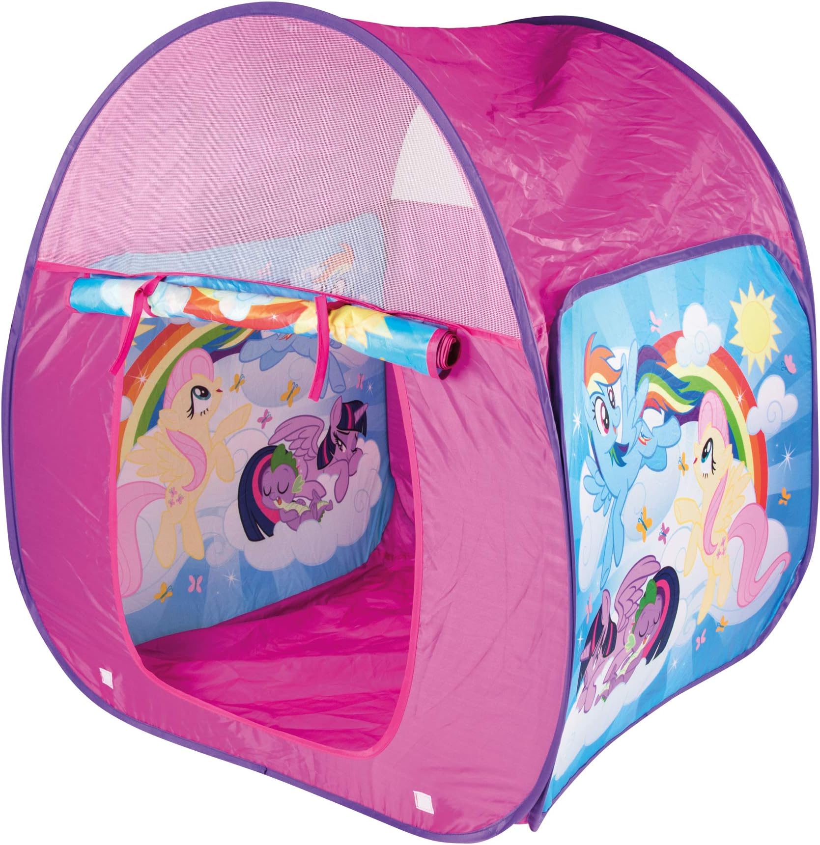 URBN Toys Kids Children's Large Pop Up Tents - 80 x 80 x 95 cm - 100% Polyester (My Little Pony)