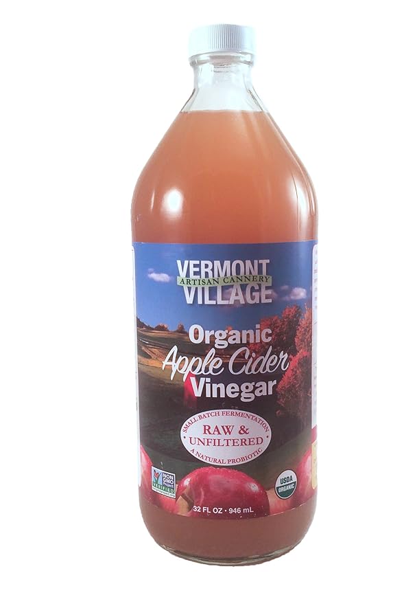 Vermont Village Vinegar Apple Cider Org Grocery & Gourmet Food