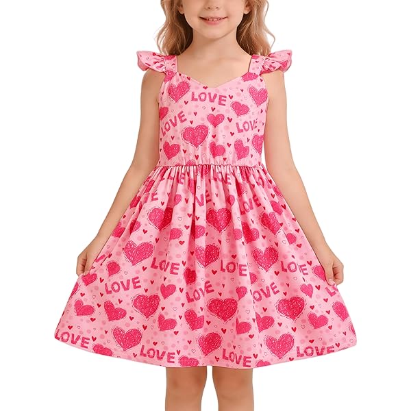 Amazon.com: Cat & Jack Girls Red & White Hearts Valentines Day Long Sleeve  Dress w/Pockets XL (14/16): Clothing, Shoes & Jewelry
