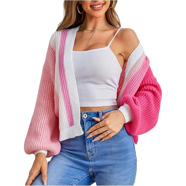 トップス Y's RIB COLOURED LONG CARDIGAN 2 WDIRARA Women's 2 Piece Cardigan Sets Rib Knit Crop Tube Top