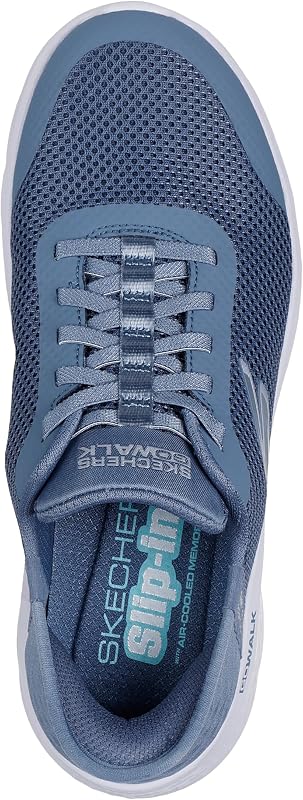 Go Walk Flex Grand Entry, Zapatillas Mujer, Azul, 43 EU