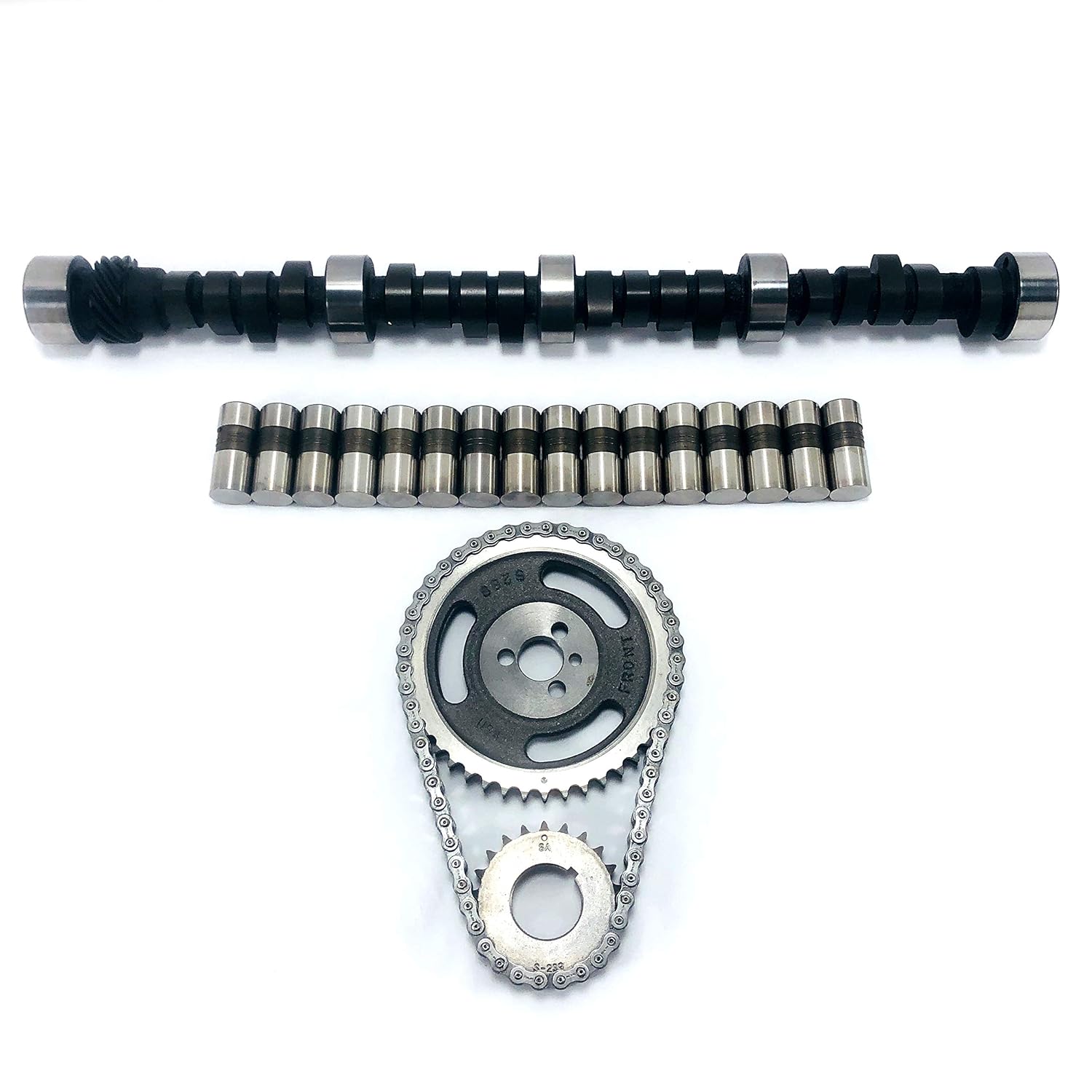 SBC Chevy 350 MC1989 Kit Timing & Lifters Camshaft 458/458 3 Stage HP 5