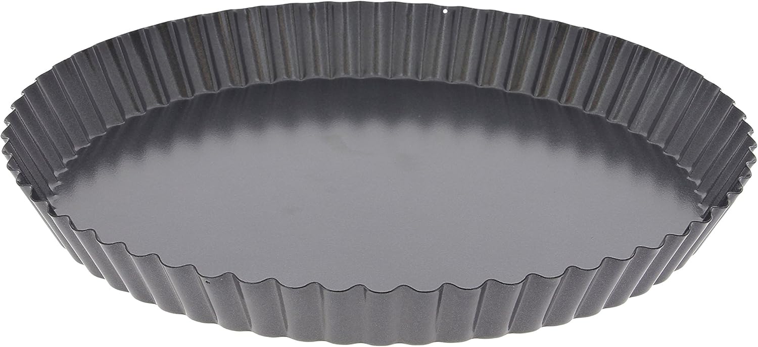 De Buyer 4703,28 Tart Baking Tin, with A Fixed Base 28 cm