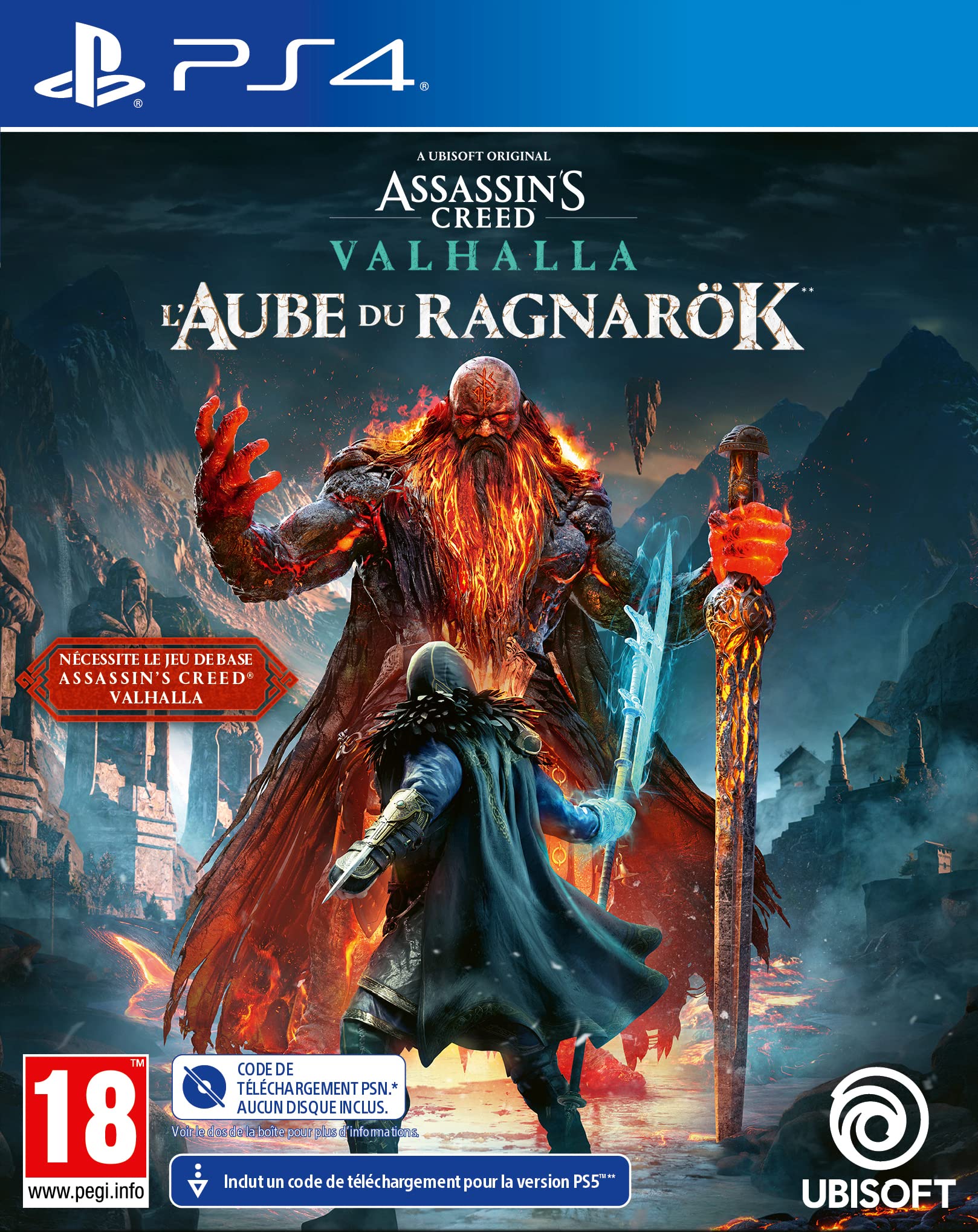 UBI SOFT FRANCE AC VALHALLA RAGNAROK CIAB PS4 VF