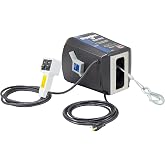 Dutton-Lainson - StrongArm - SA5015AC Electric Winch - Made in USA | Built-In Remote, 3/16 in x 20 ft Aircraft Cable and Hook, Hauling and Pulling Operations, 1,200 lb Capacity, Clutch Lever