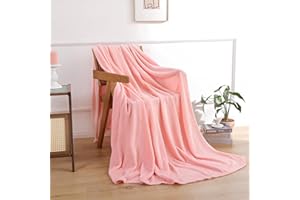 USERF Super Soft Flannel Fleece Throw Blanket - Lightweight Luxury Warm Blanket for Bed Couch Sofa, Cozy Plush Fuzzy Microfiber Blankets for Travel Camping Chair and Sofa, All Season 60x50 Inches