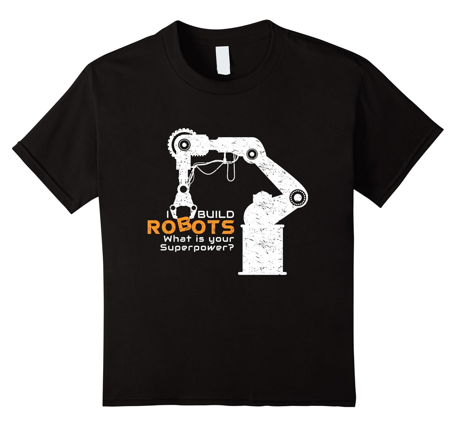 Kids Cool Robots T Shirt superpowerVeotee