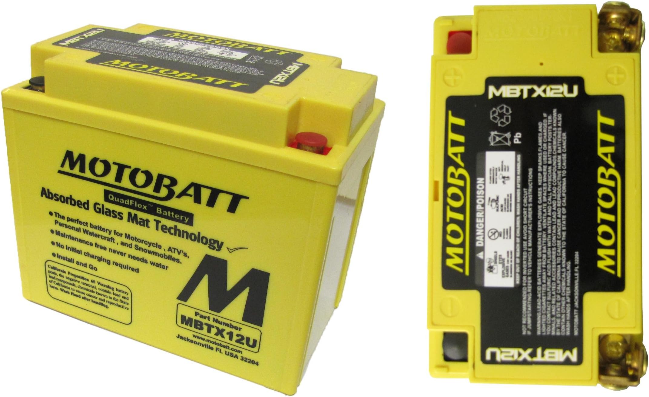 Suzuki GSX-R 1000 K1 MBTX12U Motorcycle battery 2001