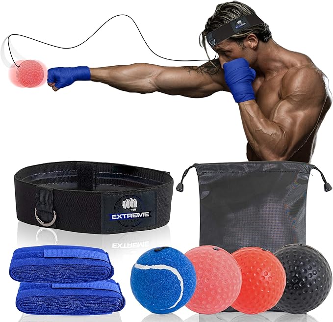 Extreme Reflex Boxing Reflex Ball Set MMA Boxing Reflex