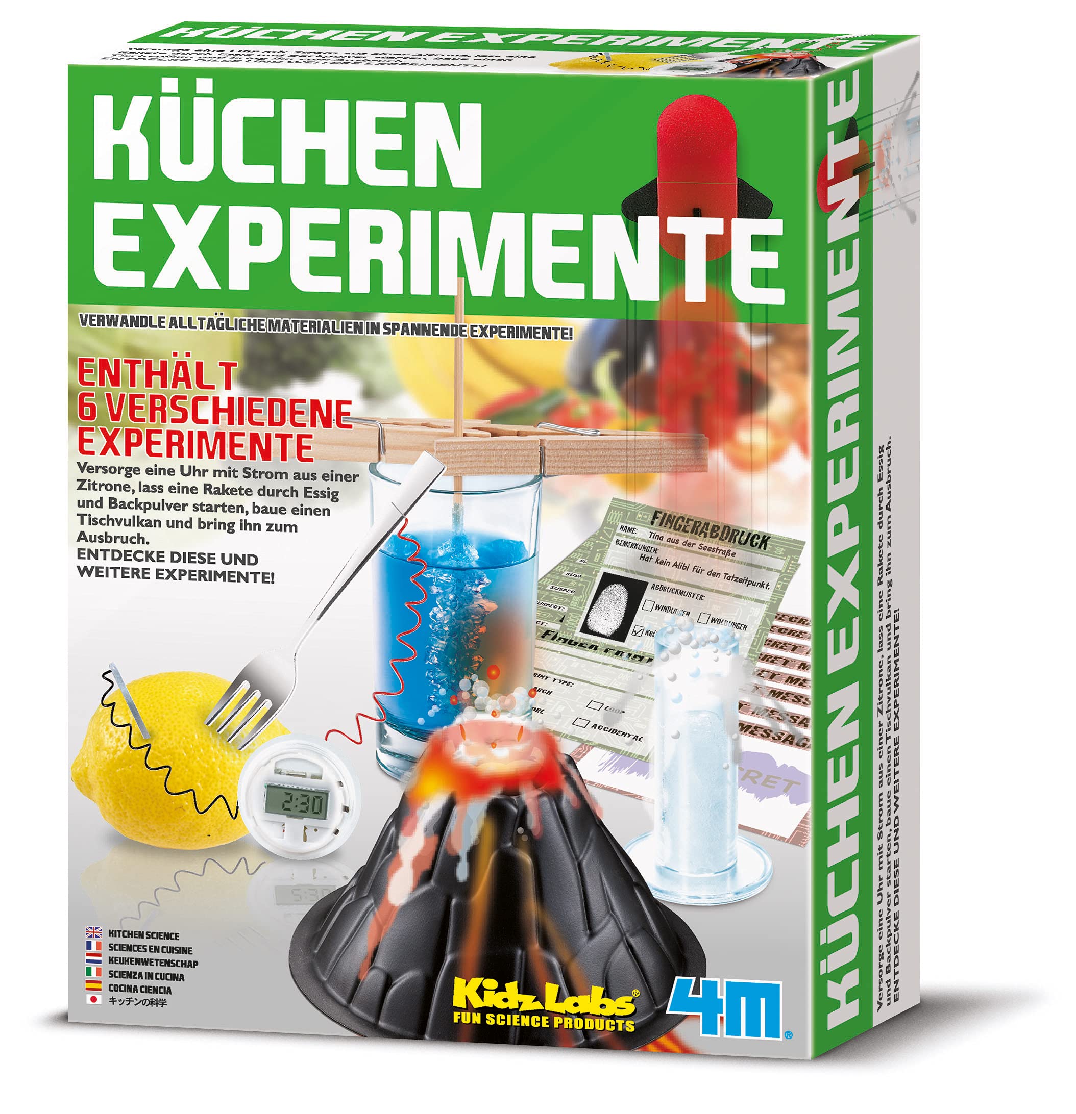 4M Kitchen Science Kit (Multi-Colour)