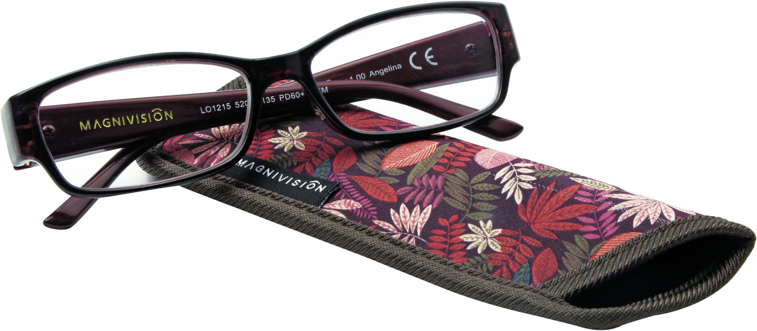 Foster Grant Magnivision, Angelina, Reading Glasses (Strength +3.00)