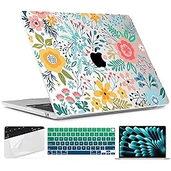 TWOLSKOO Compatible with MacBook Air 15 inch Case