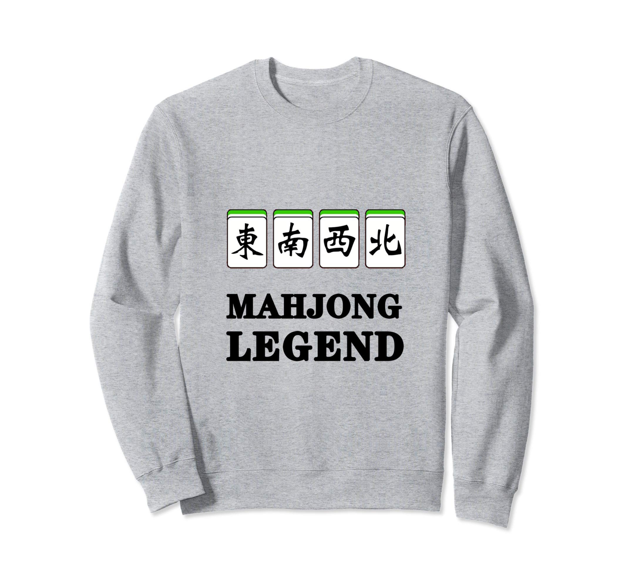 Funny Gift for Mahjong Players Mahjong Legend Sweatshirt