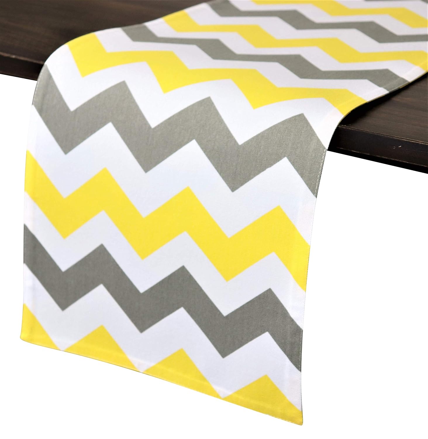 Best Chevron Table Runner Yellow