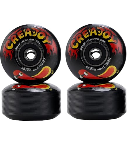 Amazon.com : Spitfire Classics Skateboard Wheels- 52mm with Bones