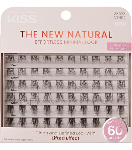 Amazon.com: Kiss Ever-Ez Trio Lashes Medium Combo (6 Pack