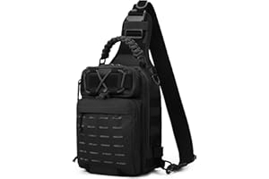 kefit Fishing Backpack with Rod Holder, Lightweight Fishing Tackle Backpack for Fishing, Sling Fishing Bag Backpack