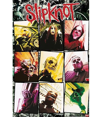 Amazon.com: Slipknot Oxidised large fabric poster / flag 44