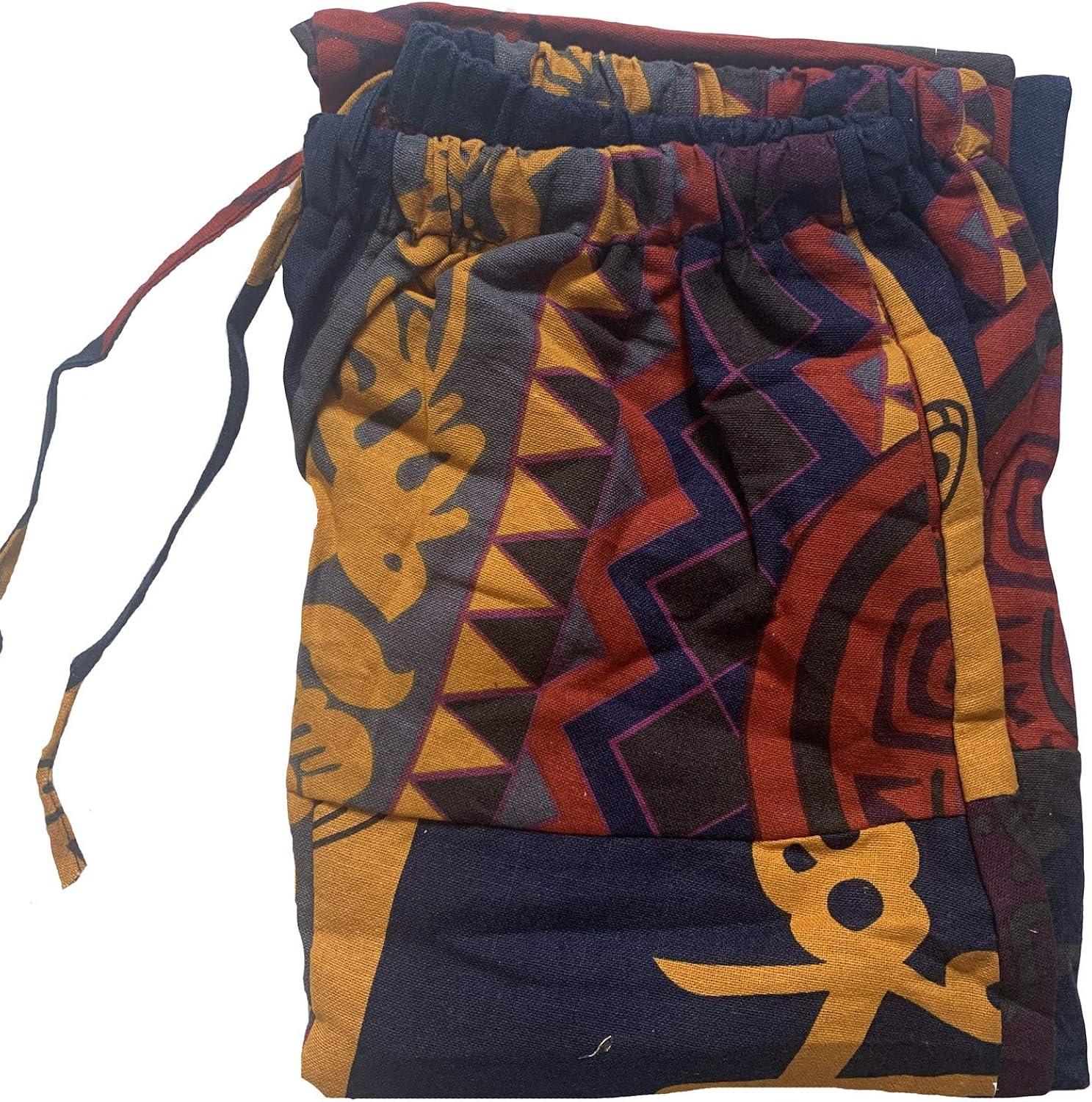 PERDONTOO Men Women Cotton Harem Yoga Baggy Genie Boho Pants: Clothing